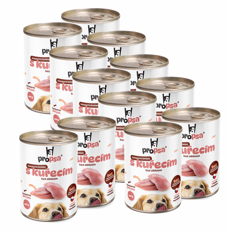 PROPSA výhodné balení 12ks - Kuřecí 400g