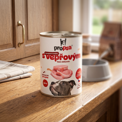 ProPsa kompletní krmivo - S vepřovým 400g