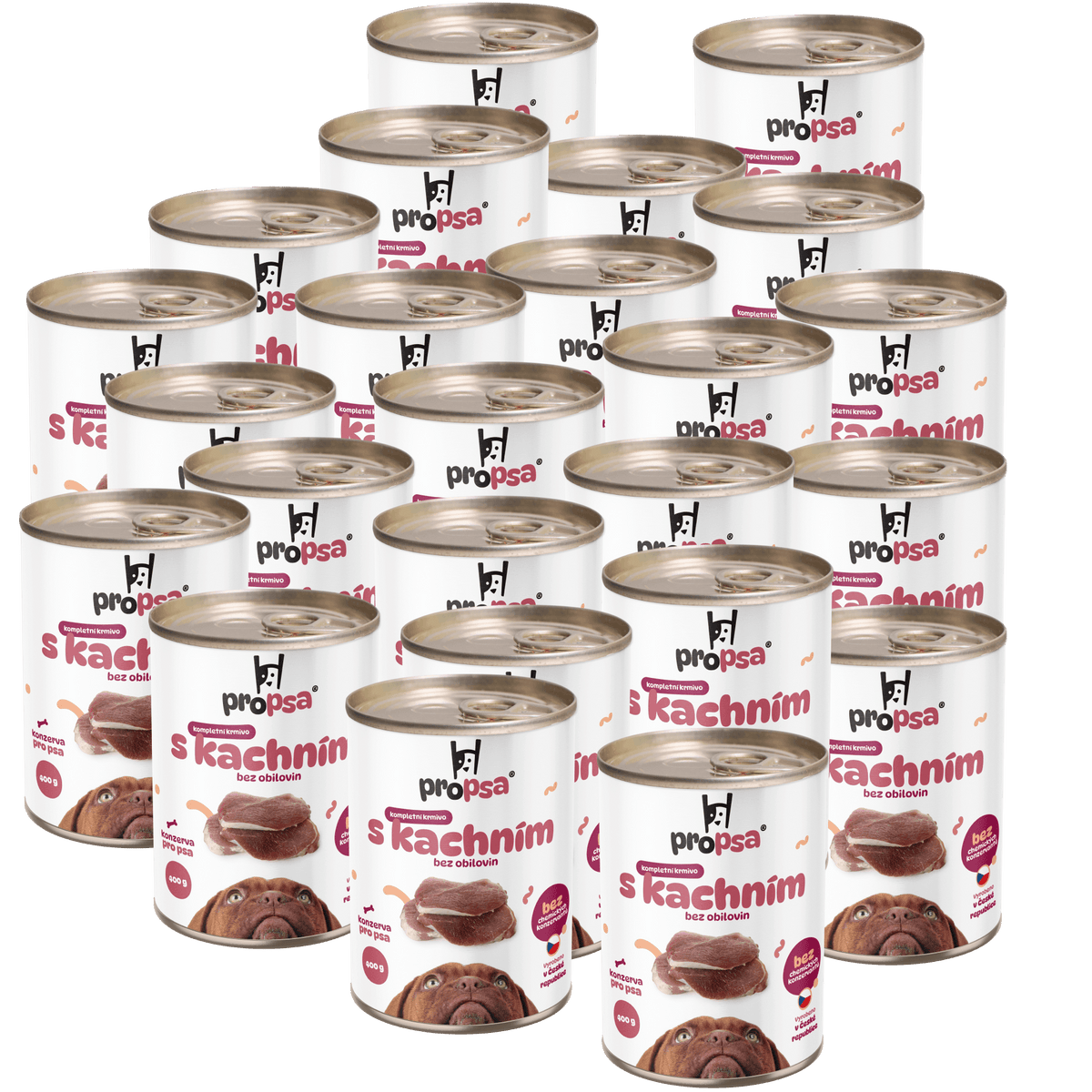PROPSA výhodné balení 24ks - S kachnou 400g