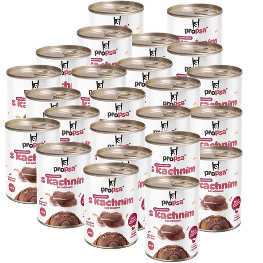 PROPSA výhodné balení 24ks - S kachnou 400g