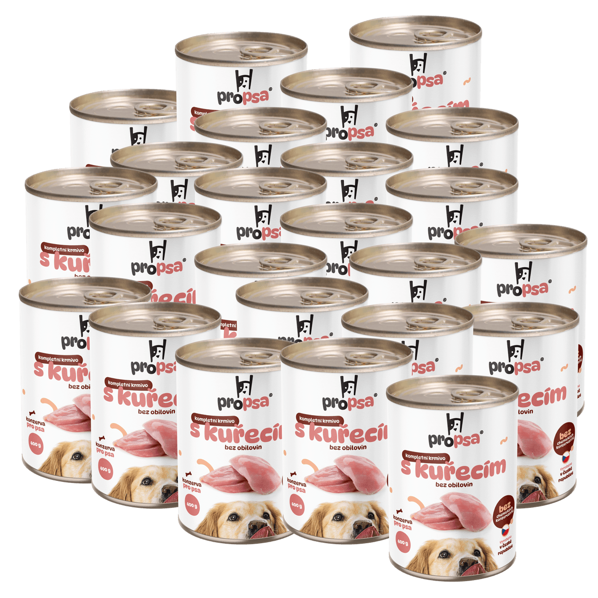 PROPSA výhodné balení 24ks - Kuřecí 400g