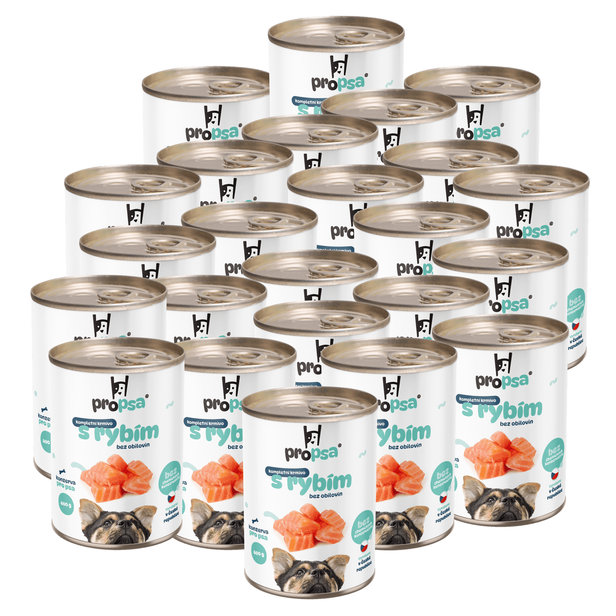 PROPSA výhodné balení 24ks - S rybou 400g