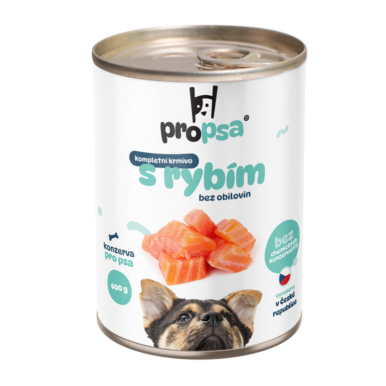 ProPsa kompletní krmivo - S rybou 400g