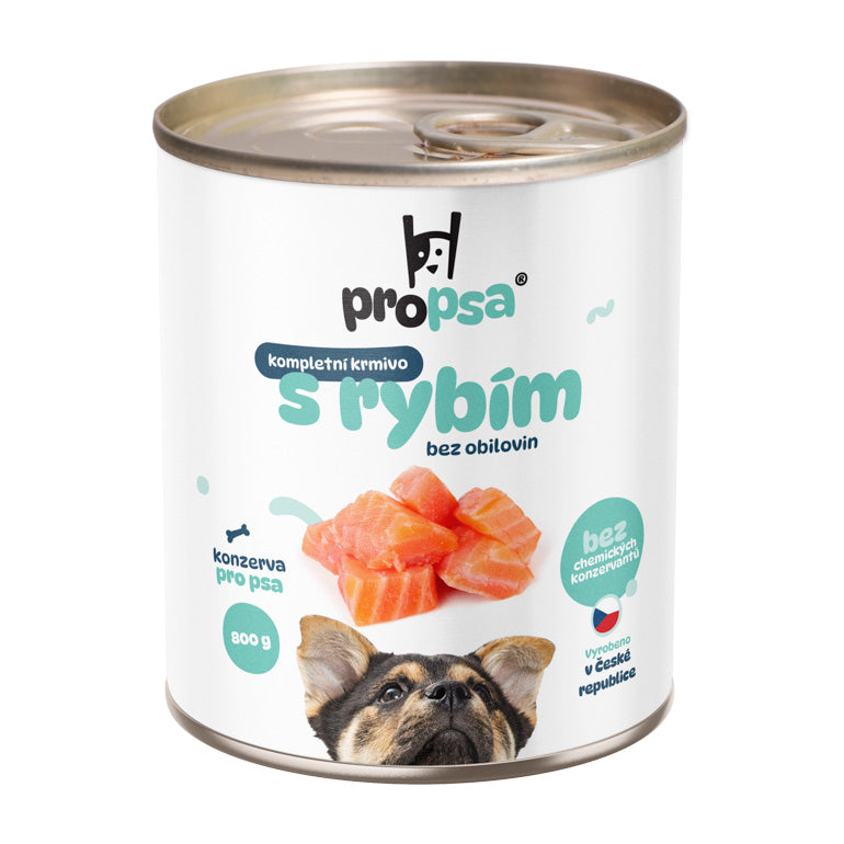 ProPsa kompletní krmivo - S rybou 800g
